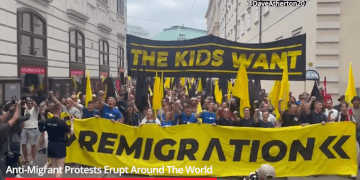 Anti-Migrant Protests Erupt Around The World – Calling For Trump Deportations In Their Countries